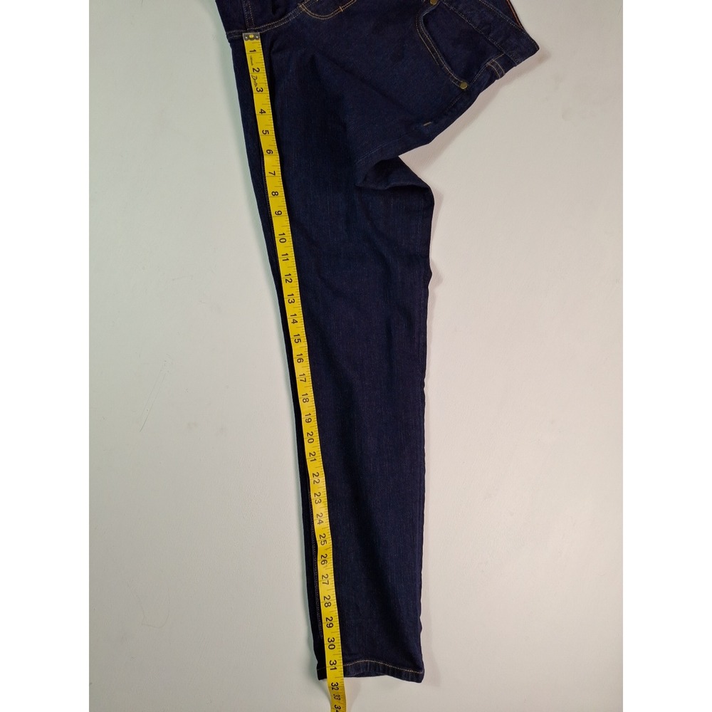 Patagonia Womens Slim Fit Organic Cotton Denim Jeans Dark Wash Indigo Size 32 - Picture 8 of 12